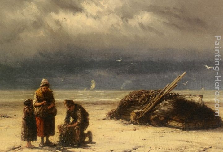 Johannes Hermanus Koekkoek End of the Day